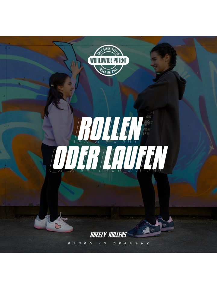 Breezy Rollers BREEZY ROLLERS 2195670 Blast LED weiss/pink günstig kaufen
