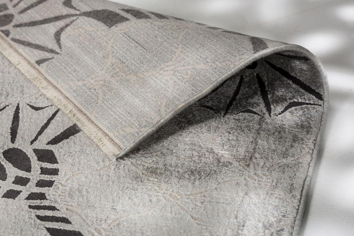 Joop! Webteppich Cornflower Double Silber 170 x 240 cm