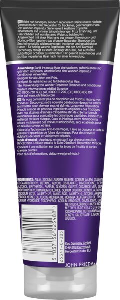 John Frieda Frizz Ease Wunder-Reparatur Shampoo