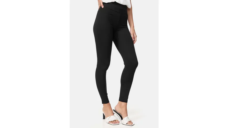 NUR DIE Damen figurformende Leggings Relax & Go Shaping 094 schwarz