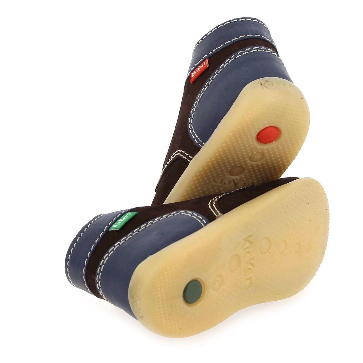 Kickers  BONZIP-2 H21 G - Marron Marine