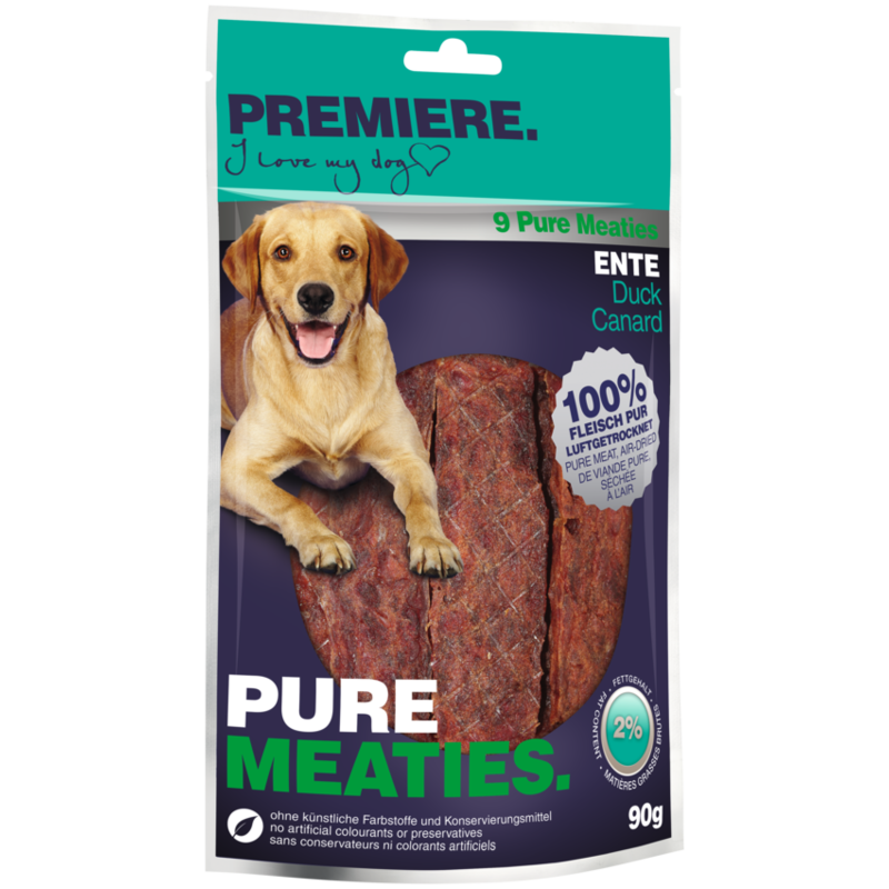 PREMIERE Snacks PREMIERE Pure Meaties Ente 6x90 g