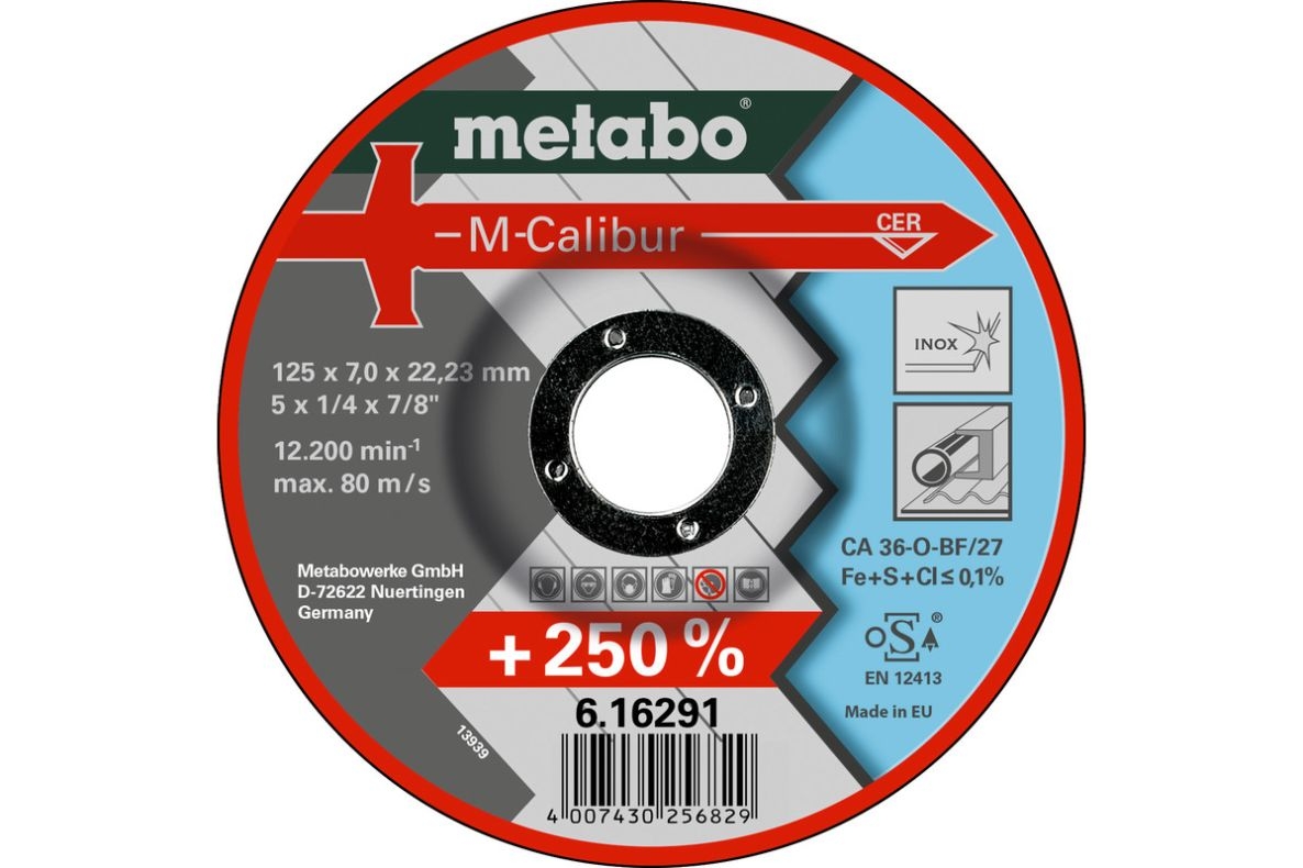 Příslušenství Metabo 616292000 M-Calibur Odjehlovací kotouč Ø 180x7,0x22,23 mm