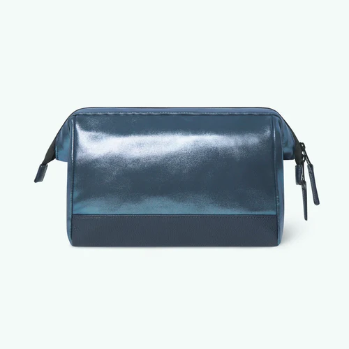 Larissa navy blue toiletry bag