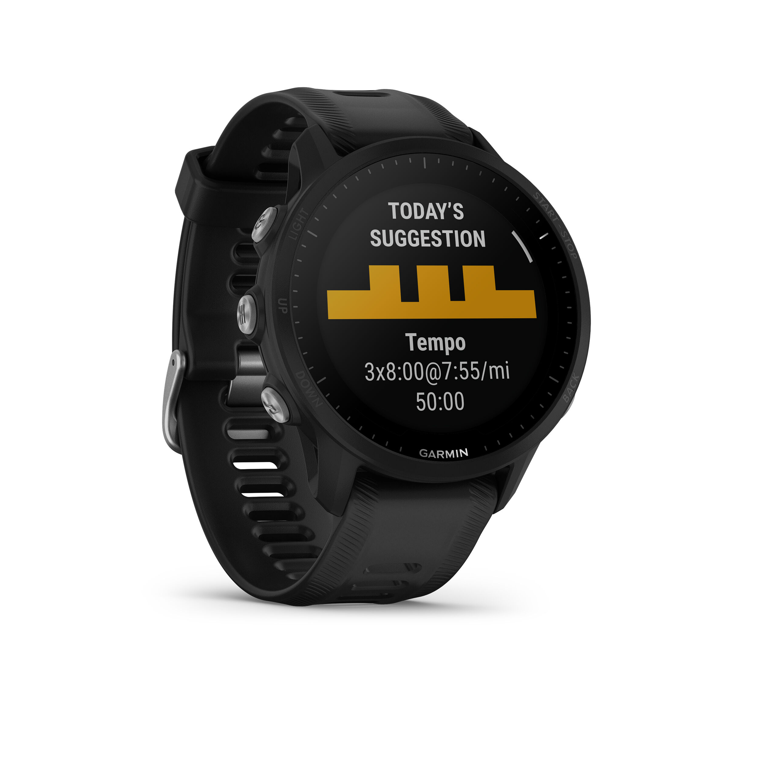 Forerunner 955 Pulsuhr - Schwarz
