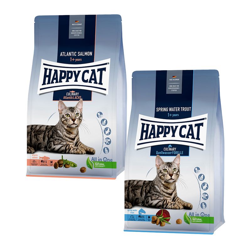 Mixpaket Happy Cat Culinary Adult zu TOP-Preisen