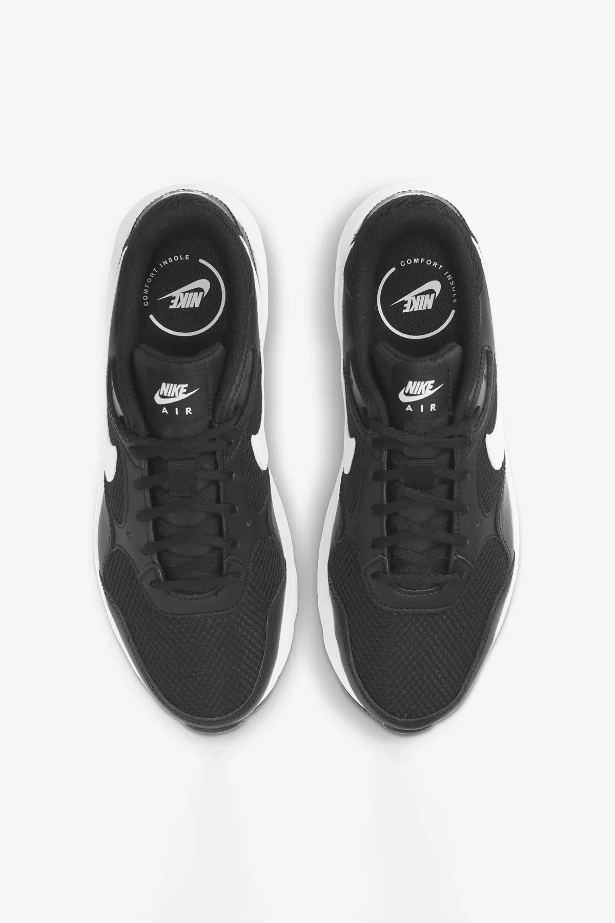 Nike  Sneaker - Schwarz - Flacher Absatz