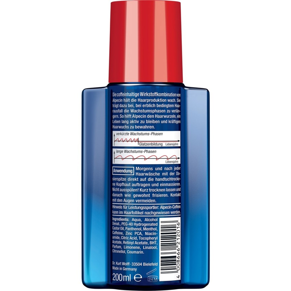 Alpecin Coffein Liquid Cure capillaire