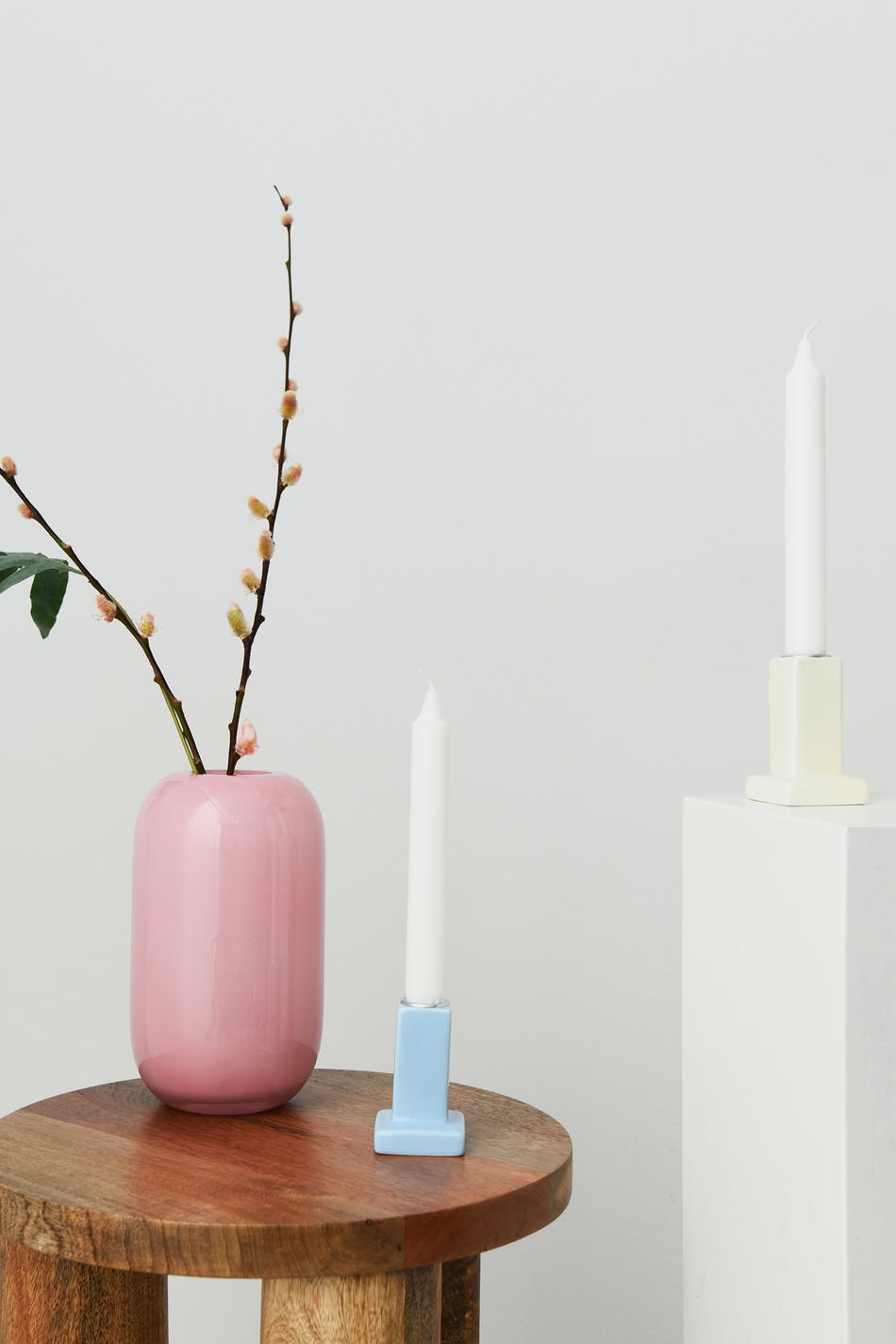 Square candle holder