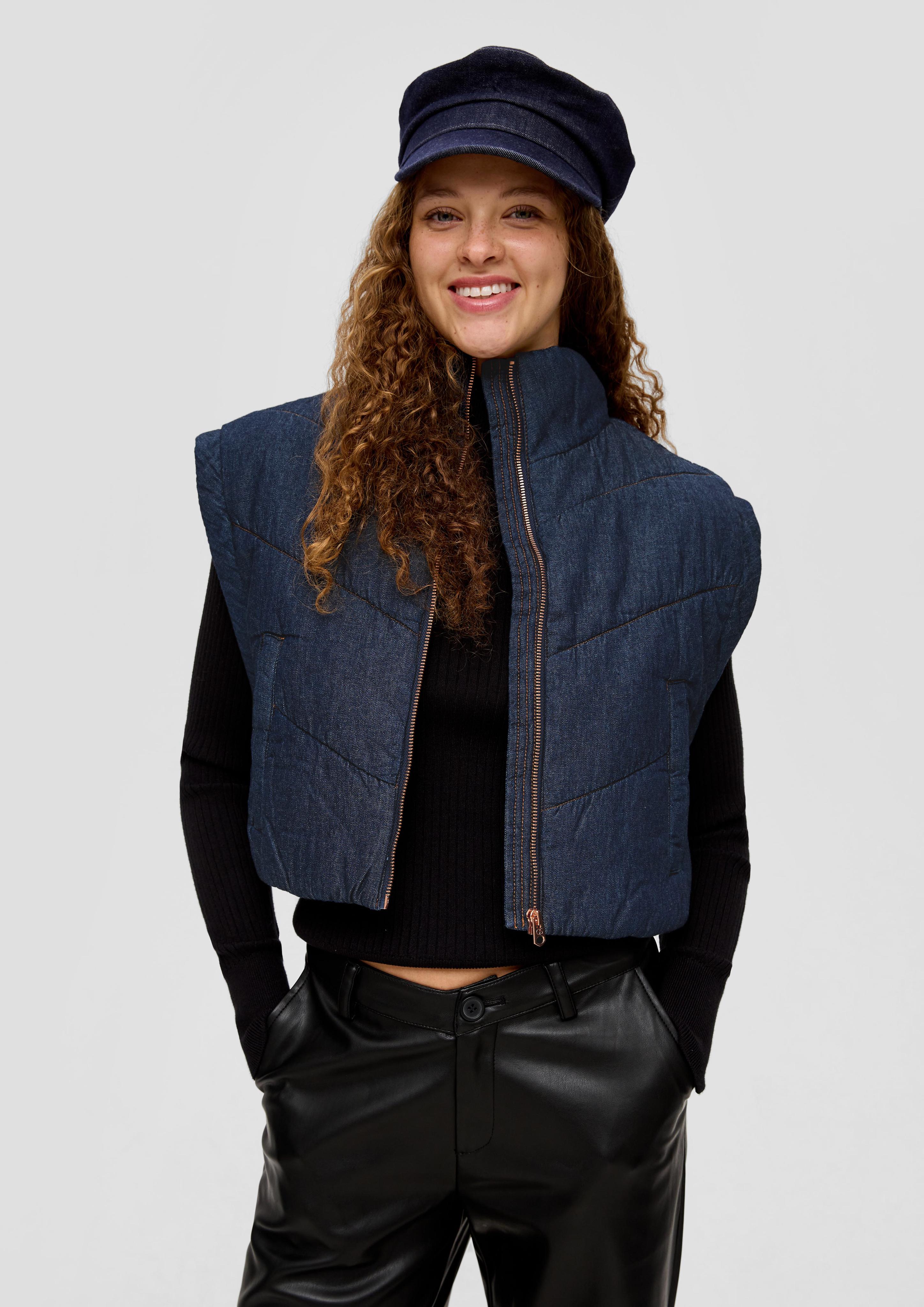 Denimweste mit Steppung  2117776-58Y8