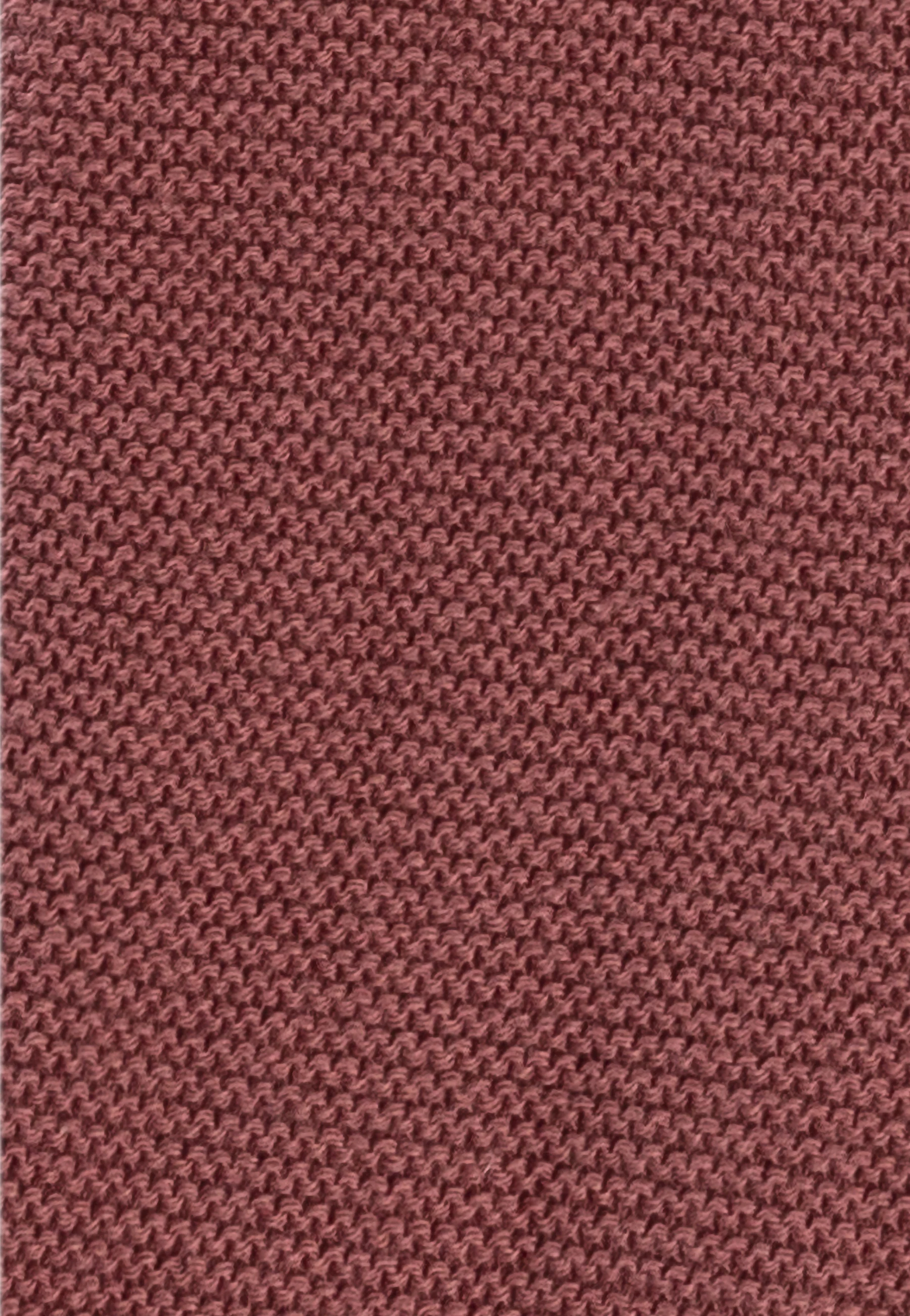 GOTS Strick-Einteiler in Rosa mit Motiv Herz