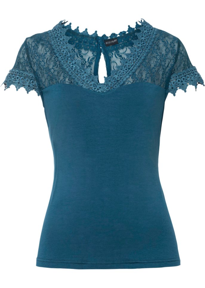 Shirt mit Spitze