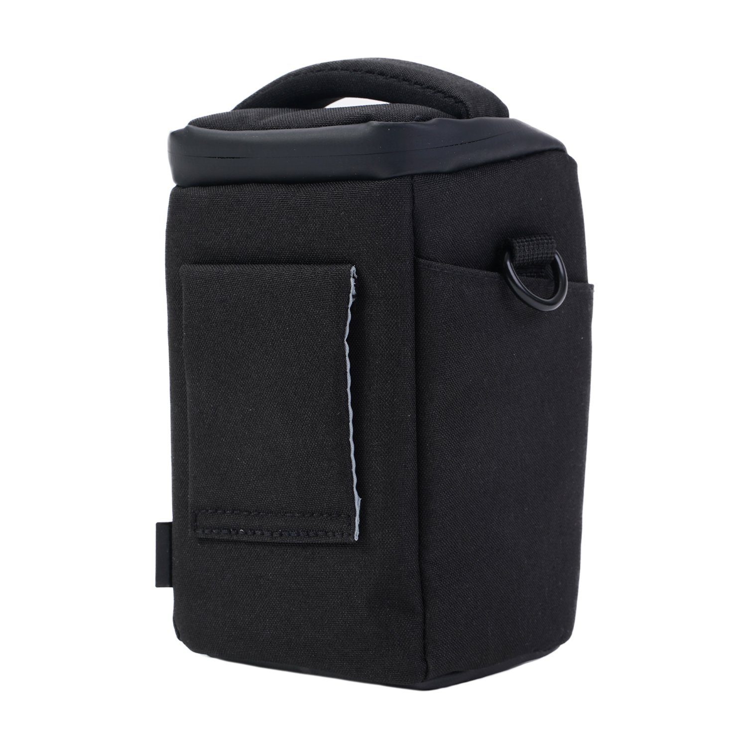 Hama Kameratasche Kamera-Tasche Schwarz Foto-Tasche Universal, Case Schultergurt Tragegriff Zubehör-Fächer Digitalkamera Systemkamera