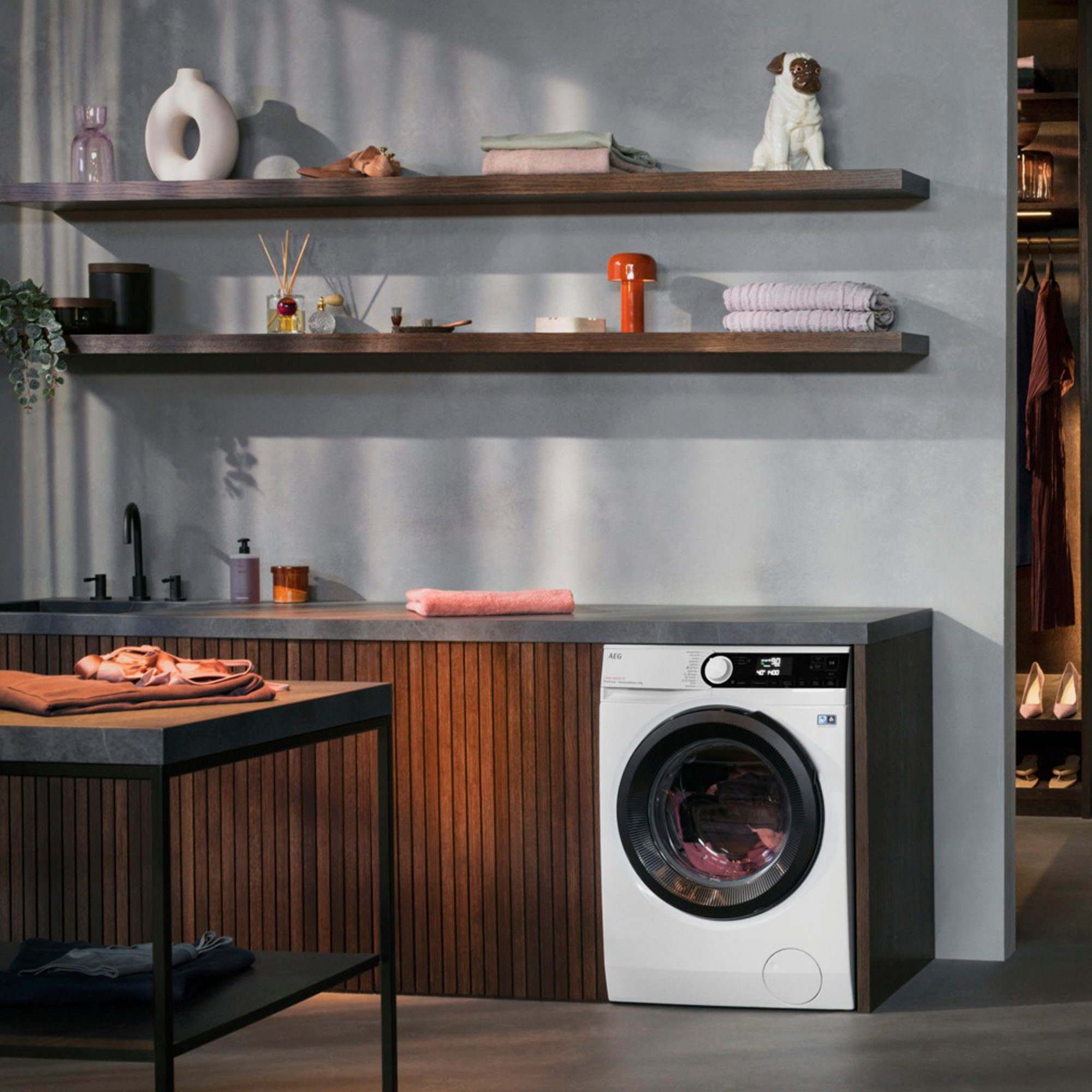 AEG Waschmaschine 7000 LR7A70490, 9 kg, 1400 U/min, ProSteam - Dampf-Programm für 96 % weniger Wasserverbrauch