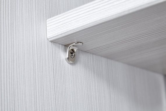 rauch Inneneinteilung, Inneneinteilung Breite 117 cm, mit 4 Einlegeböden und 1 Kleiderstange