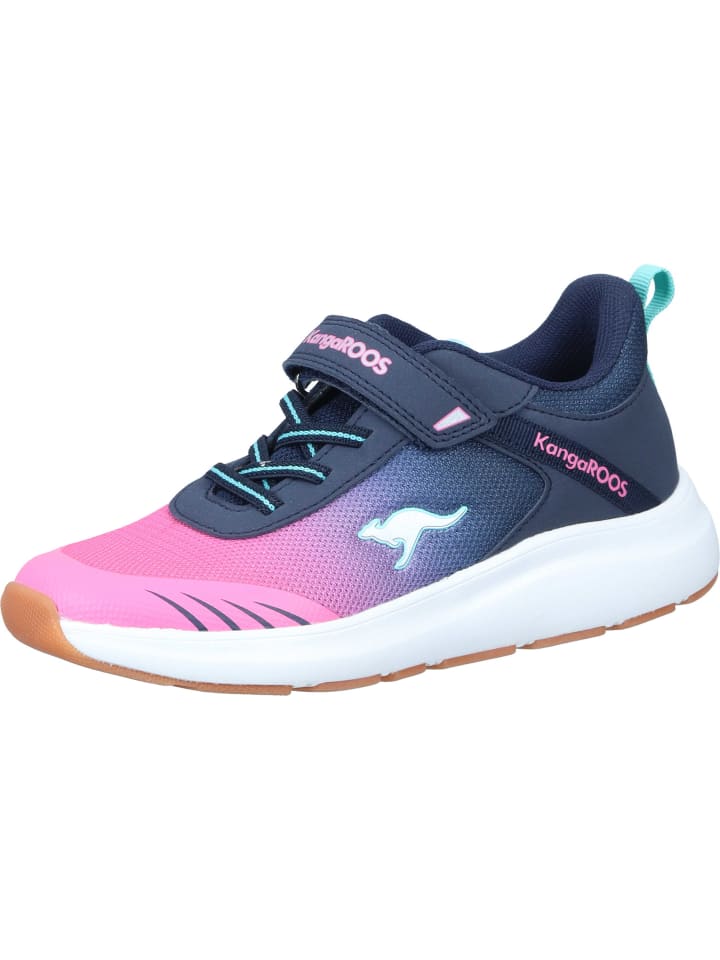 Kangaroos Fitnessschuhe / Hallenschuhe, Sportliche Halbschuhe in dk navy/daisy pink günstig kaufen