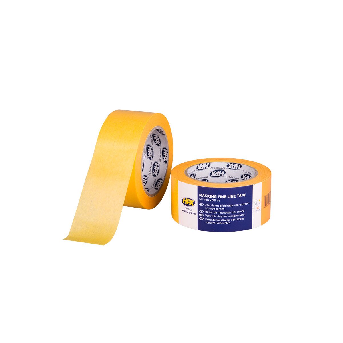 HPX Masking 4400 Fine Line Klebeband 50m×50mm