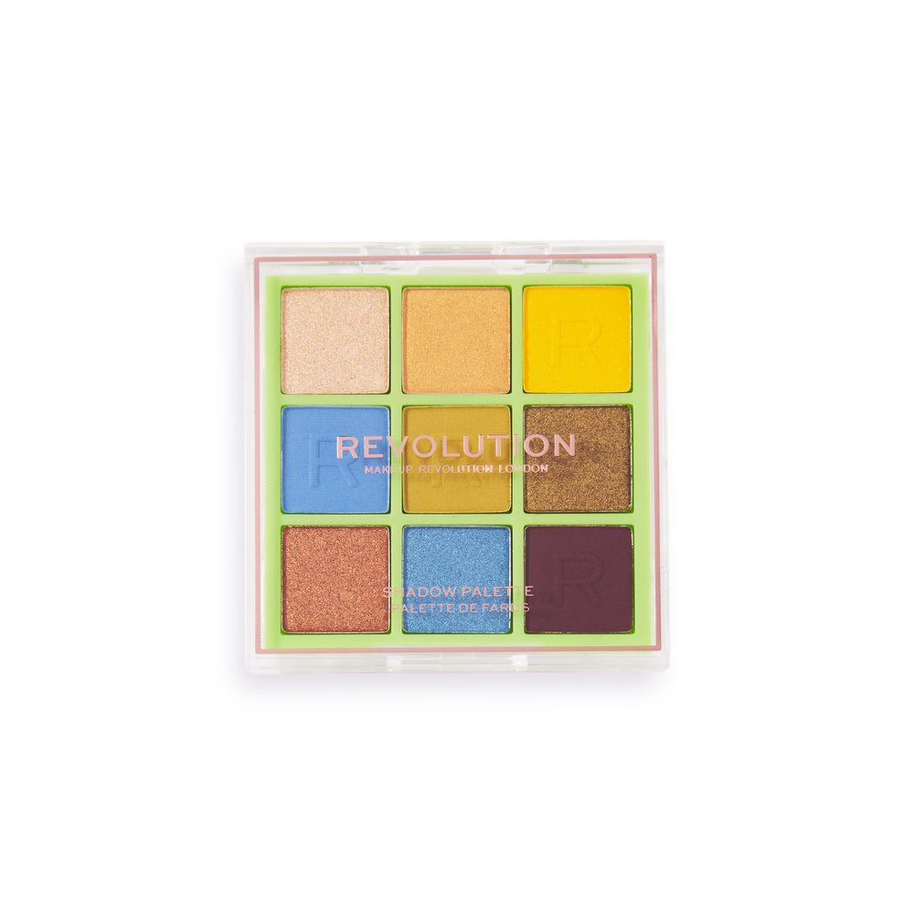 Revolution Revolution Neon Heat Eyeshadow Palette Safari Green Fard à paupières