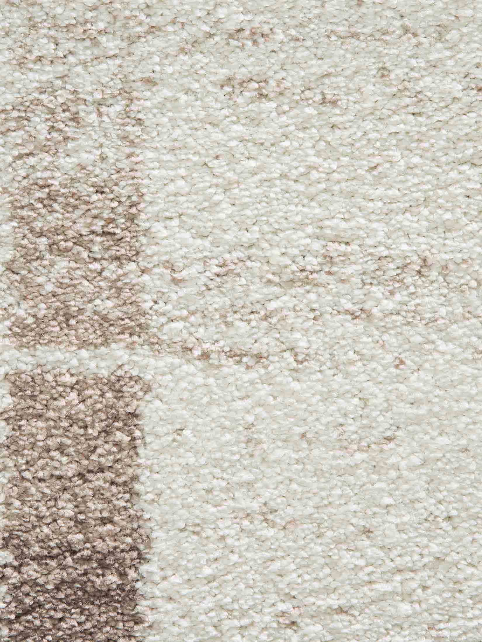 Night Life Moderner Teppich, Creme