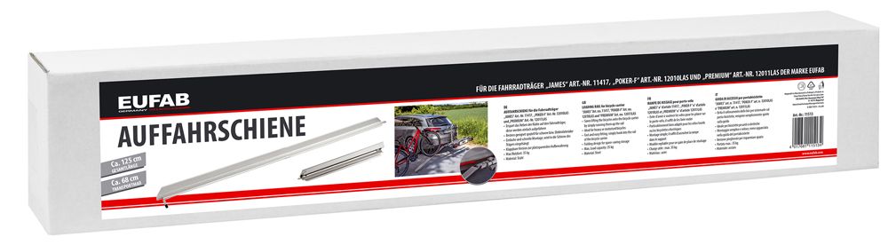 Eufab Auffahrschiene für Fahrradträger James, Poker-F und Premium kaufen | Bike-Discount