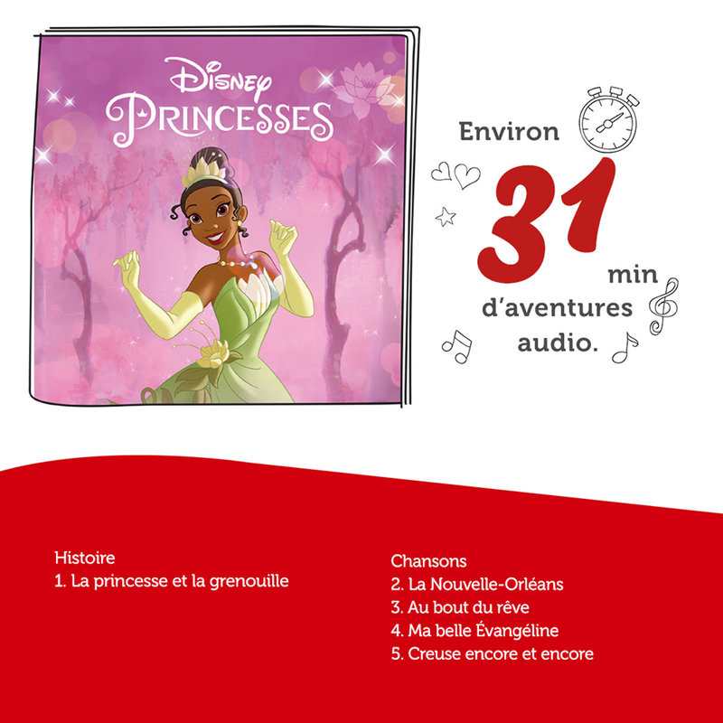 Figurine Tonie DS La princesse et la grenouille Tonies