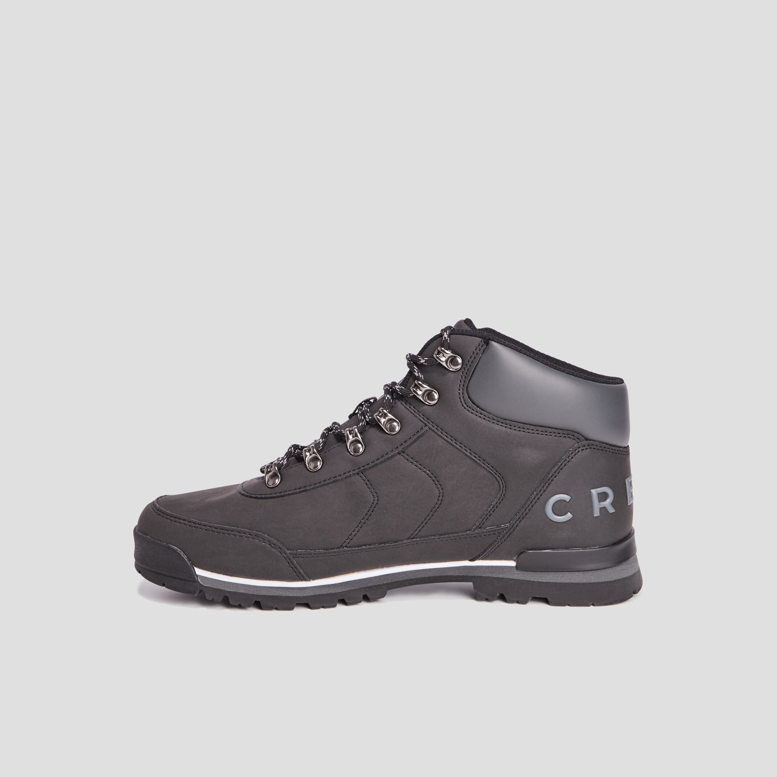 Bottines lacées Creeks noir homme | La Halle