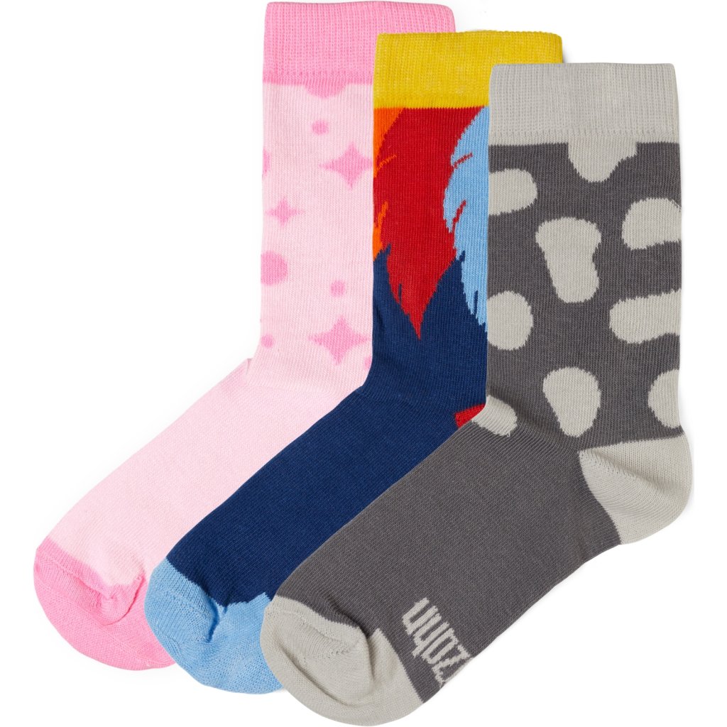 Affenzahn Kindersocken 3er Pack - Einhorn, Tukan, Hund