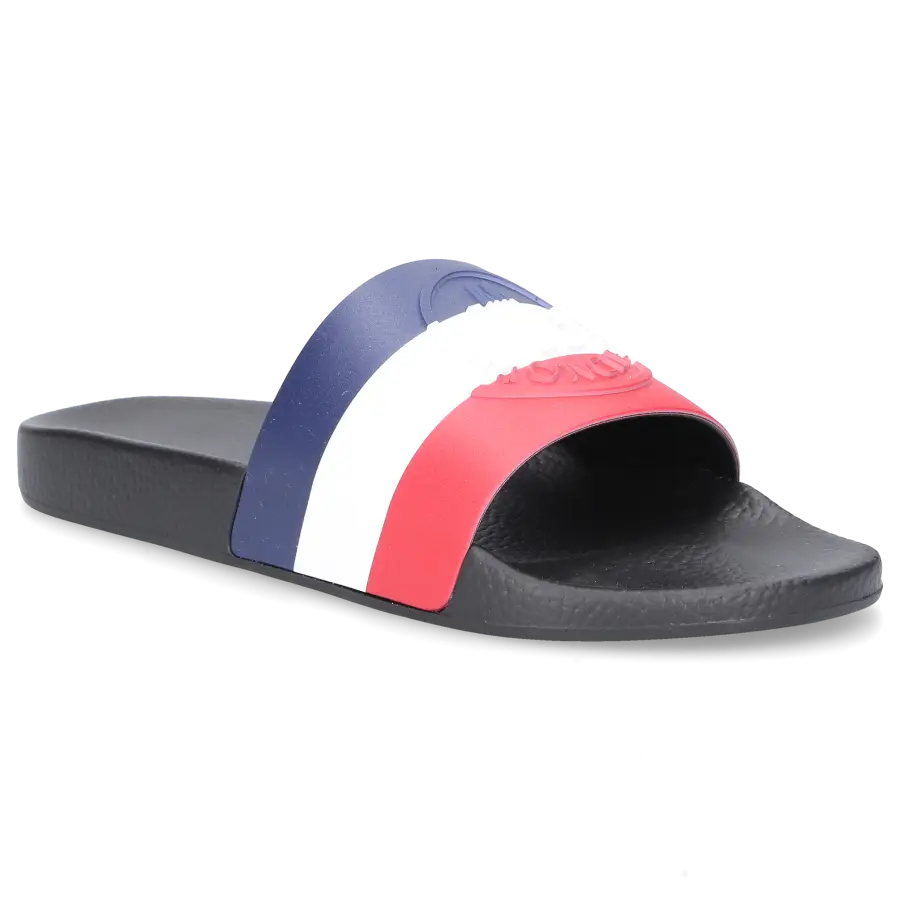 Moncler - Badeschuhe BASILE Kautschuk - schwarz