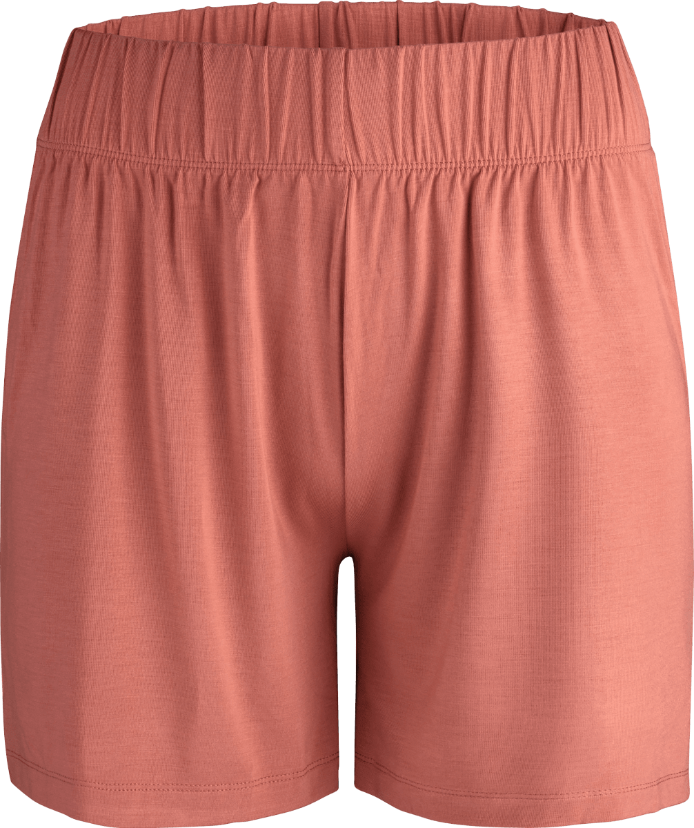 Lounge Shorts aus Viskose rotbraun Gr. 44/46, 1 St