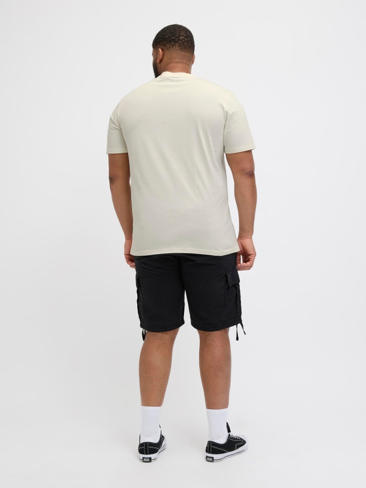 JACK & JONES PLUS T-shirt in Sweet Corn günstig kaufen