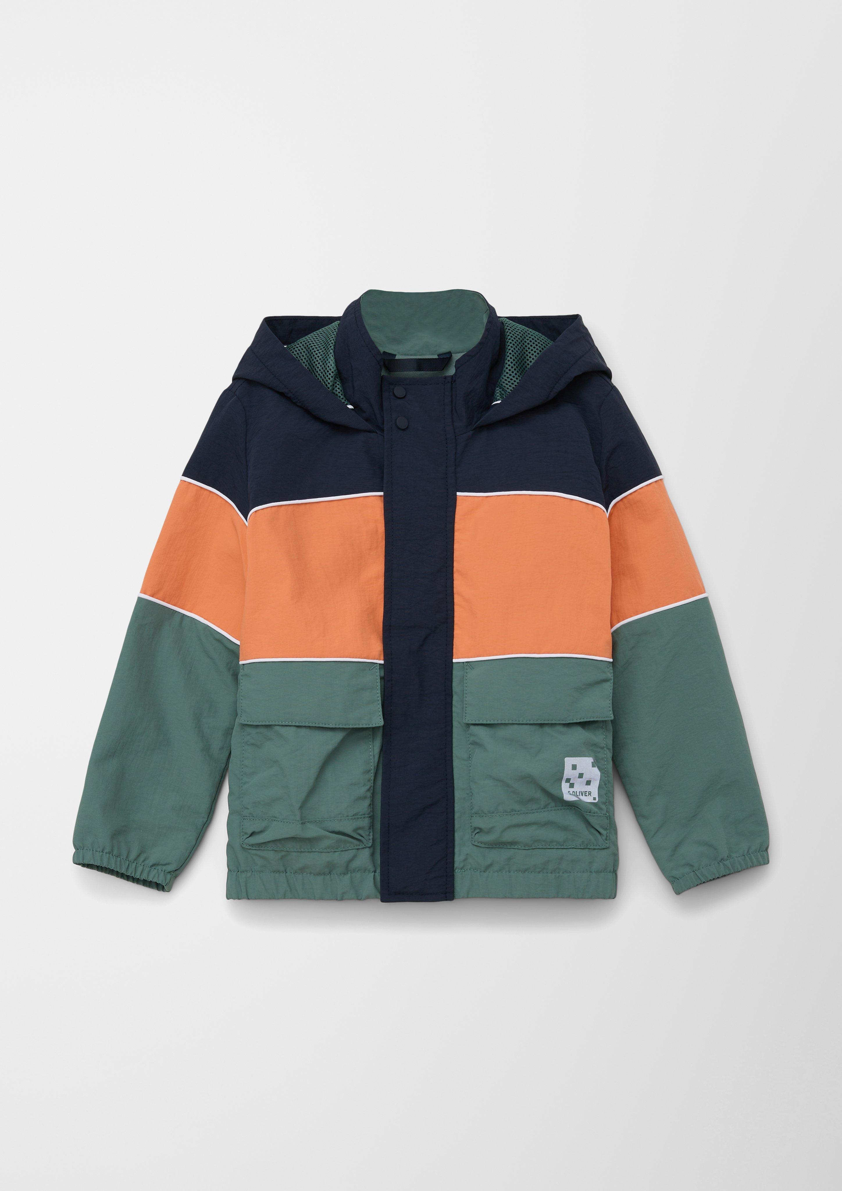 Windbreaker mit Kontrast-Details  2125068-6714