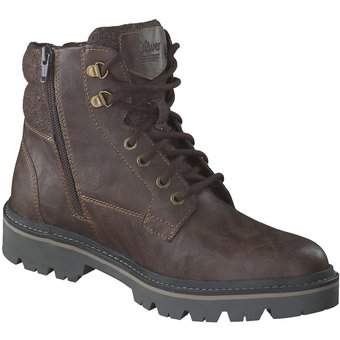 s.Oliver Schnürstiefelette in braun