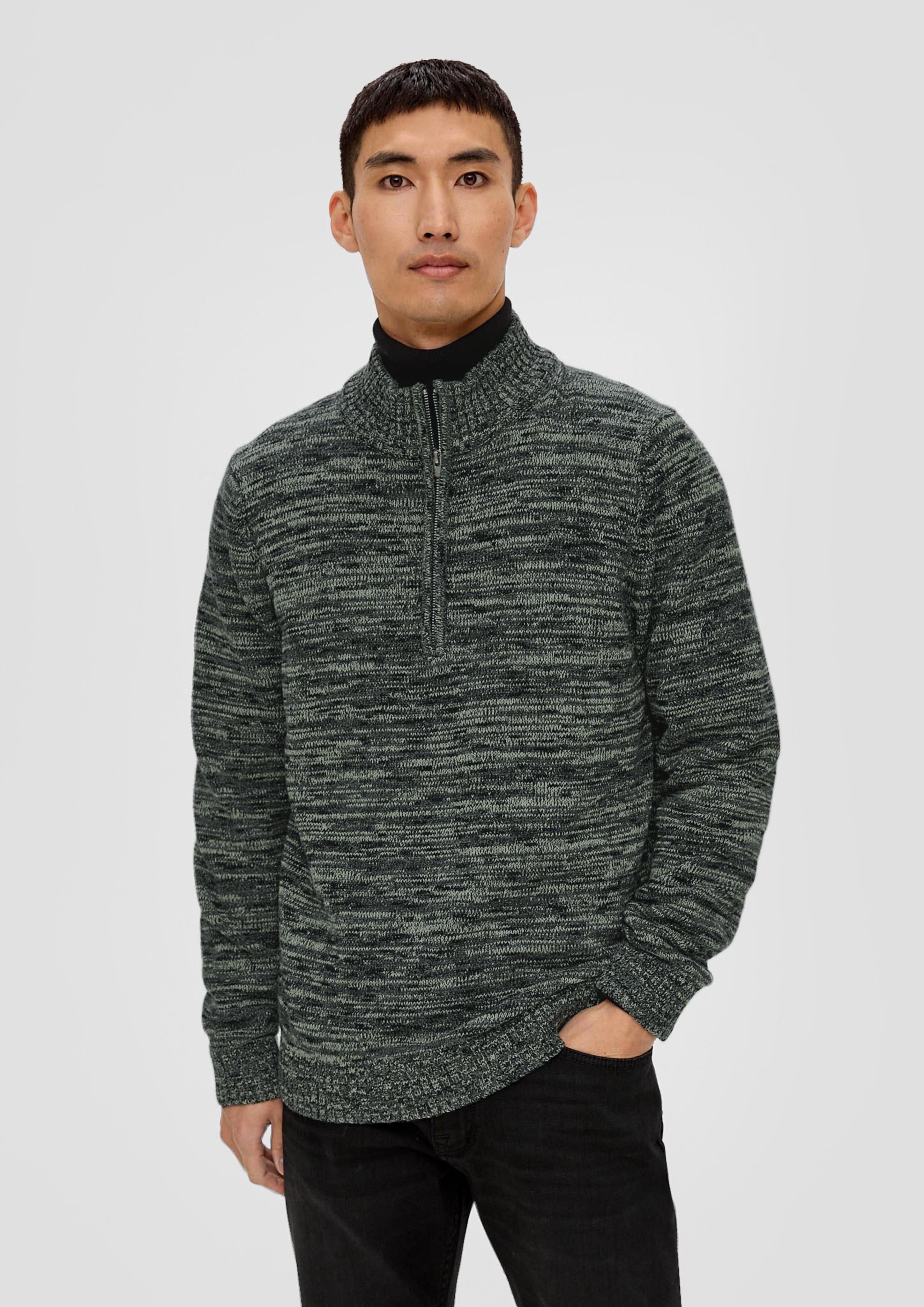 Troyer-Pullover aus Moulinegarn  2134621-79X0