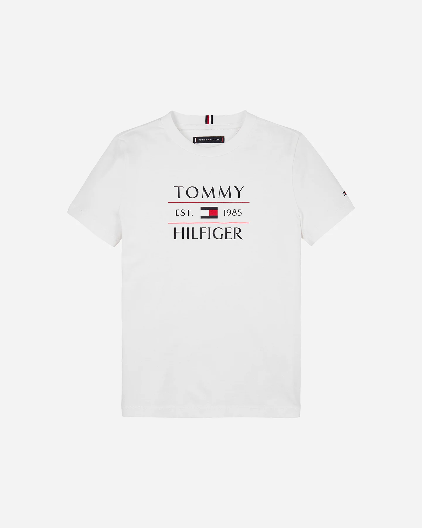 Koszulka Tommy Hilfiger Flag Jr KB0KB09538-YBR