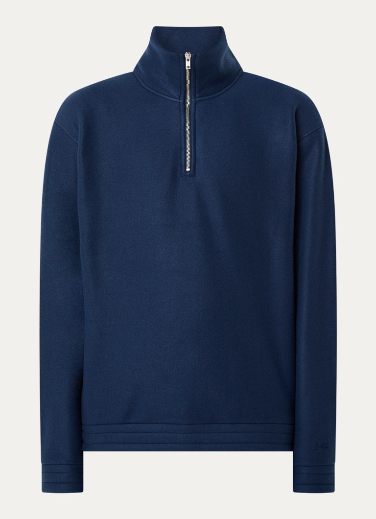Denham Yona sweater with half zip