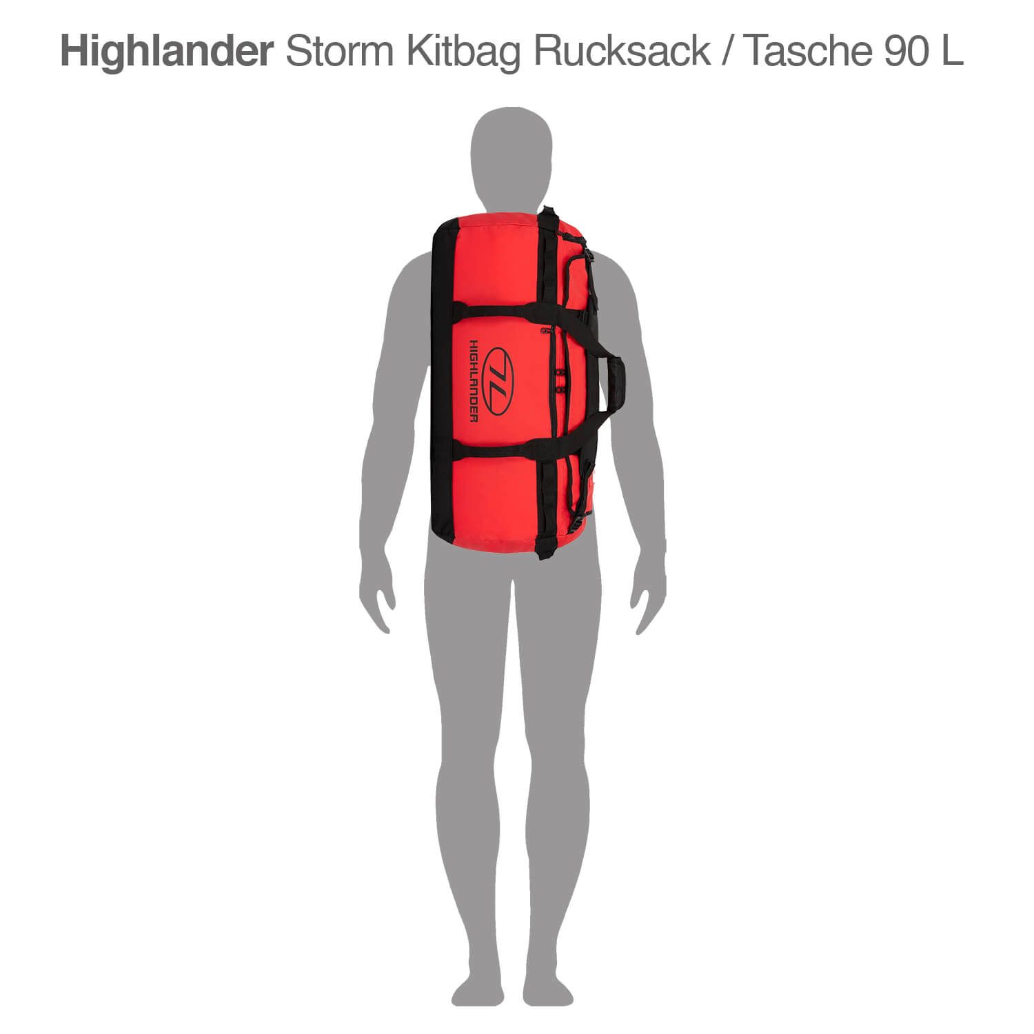 Storm Kitbag Rucksack / Tasche 90 Liter