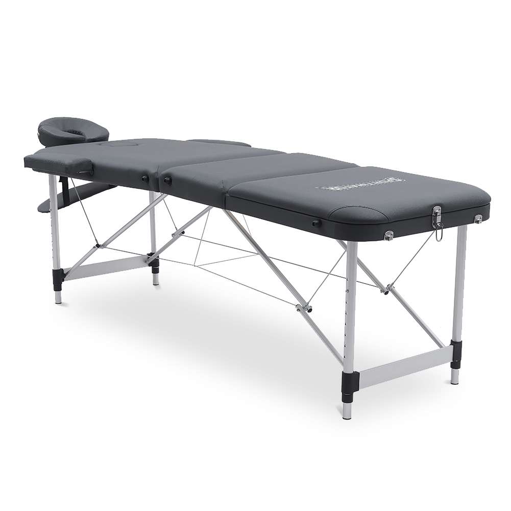 SPORTINATOR Premium 3 Zonen Massageliege grau