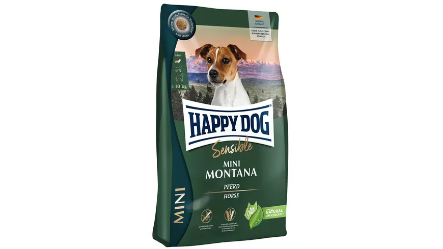 Happy Dog Hundetrockenfutter Sensible Mini Montana 800 g