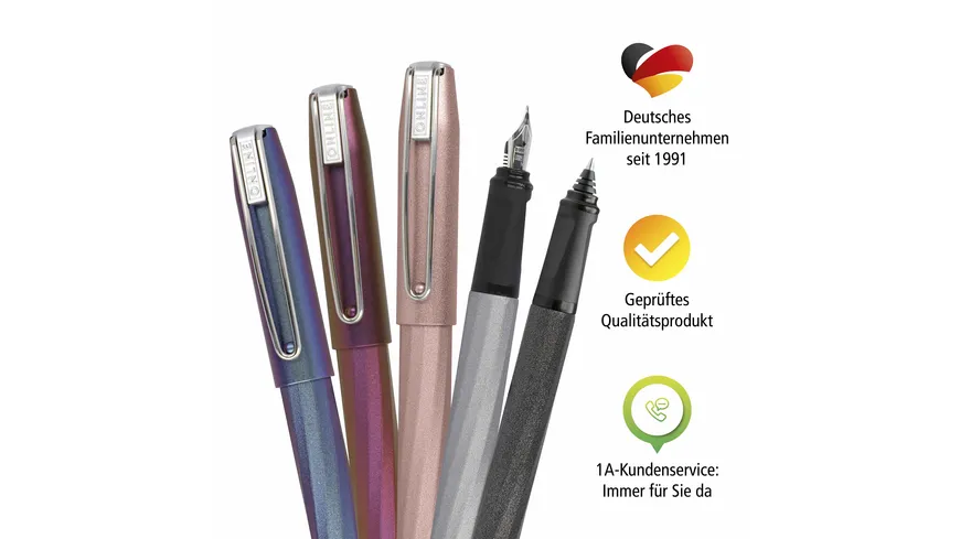 ONLINE Füllhalter Slope Metallic Rose