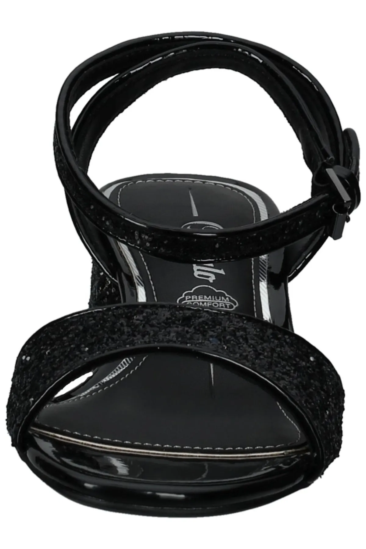 Buffalo  Sandalette - Schwarz - Blockabsatz
