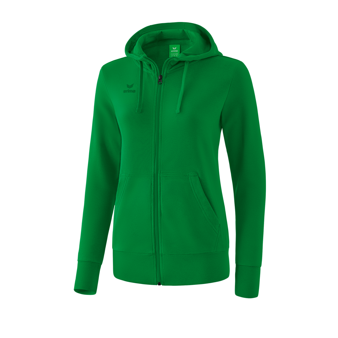 Erima Basic Kapuzenjacke Damen Grün