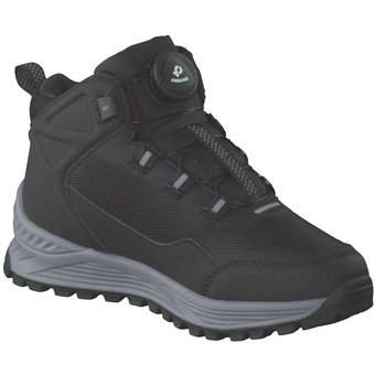 Run Lifewear Schnür Boots in schwarz