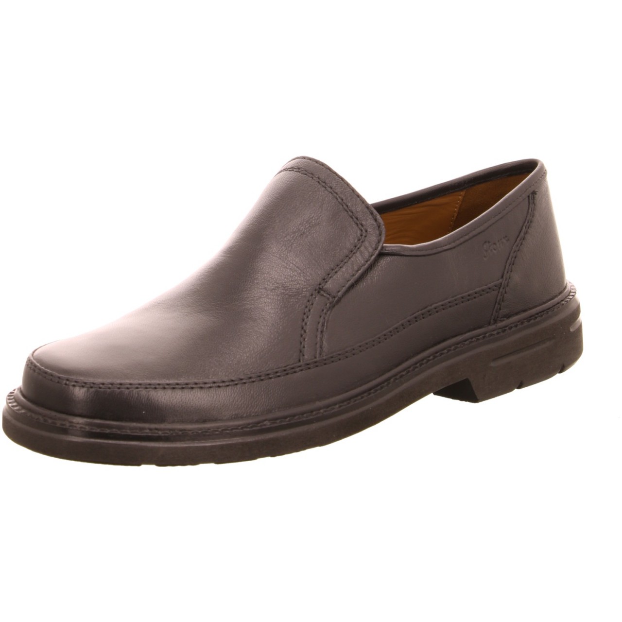 SIOUX Klassische Slipper schwarz