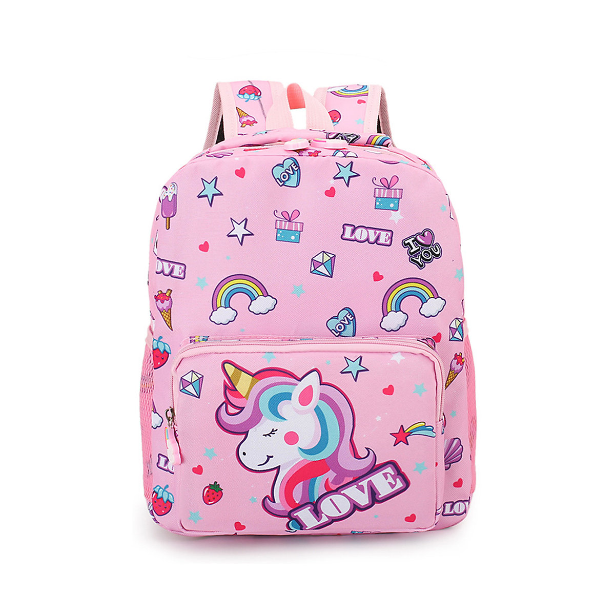 Einhorn Rucksack Kindergartenrucksack Schulrucksäcke für Mädchen