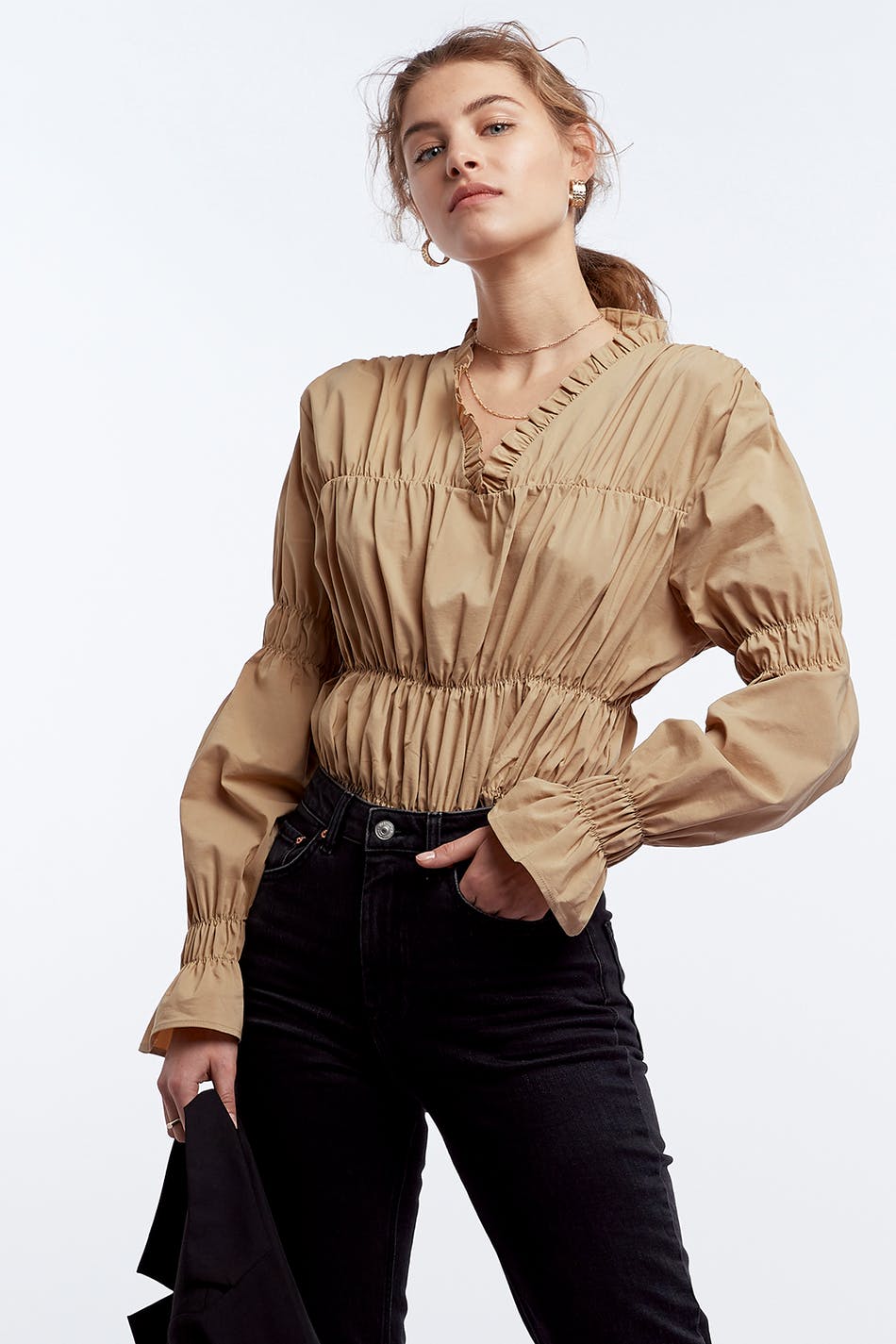 Beatrice puff sleeve blouse