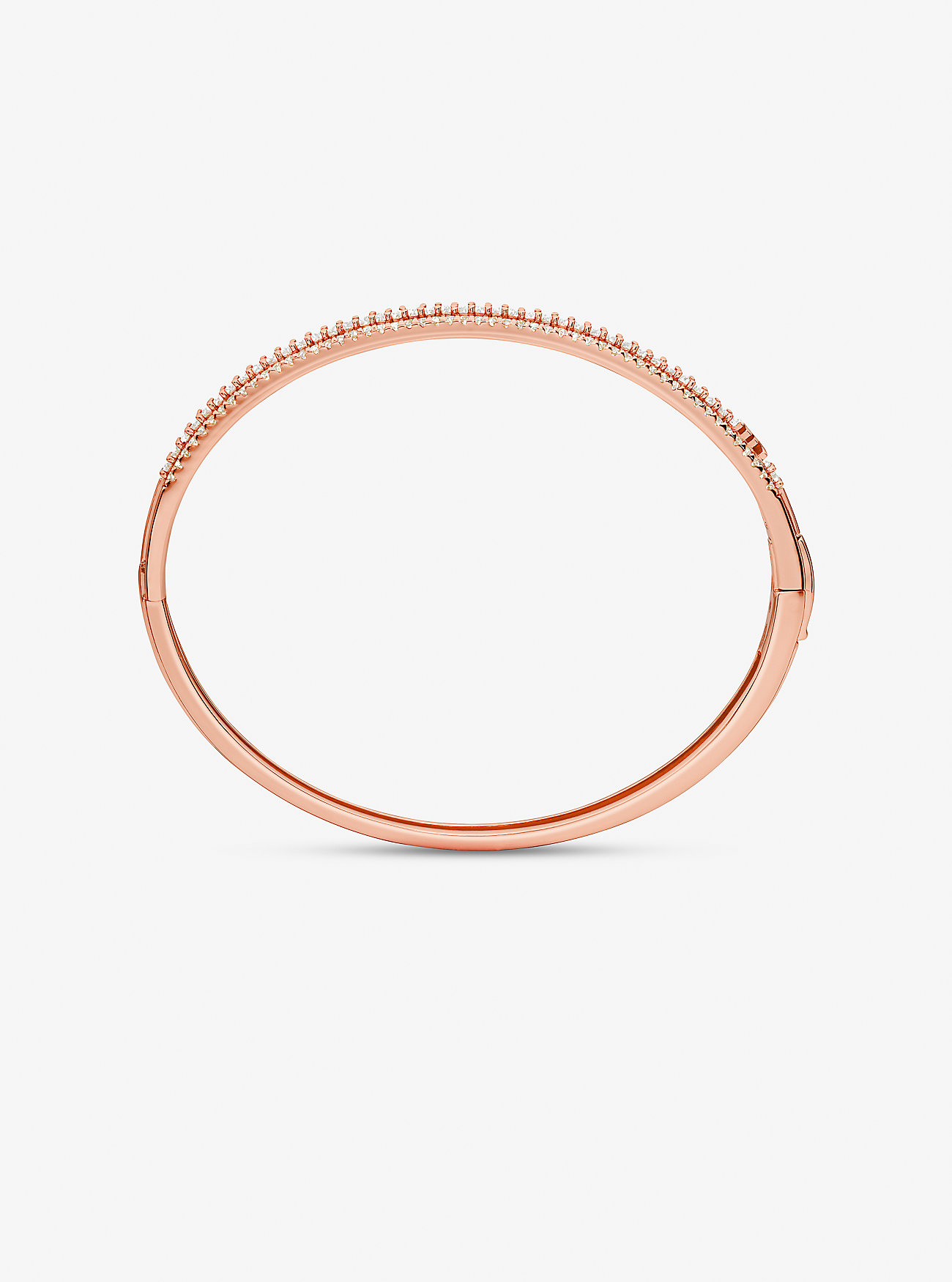 Armring i sterlingsølv belagt med edelmetall - roségull