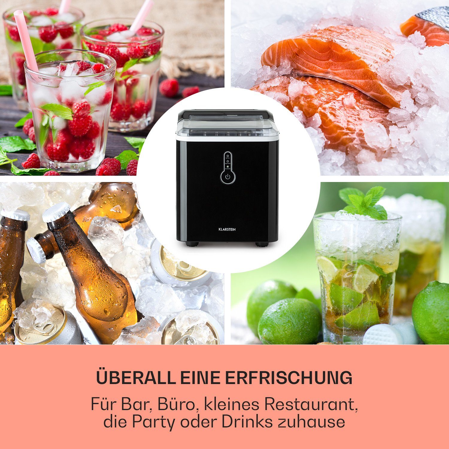 Klarstein Eiswürfelmaschine ChillOut