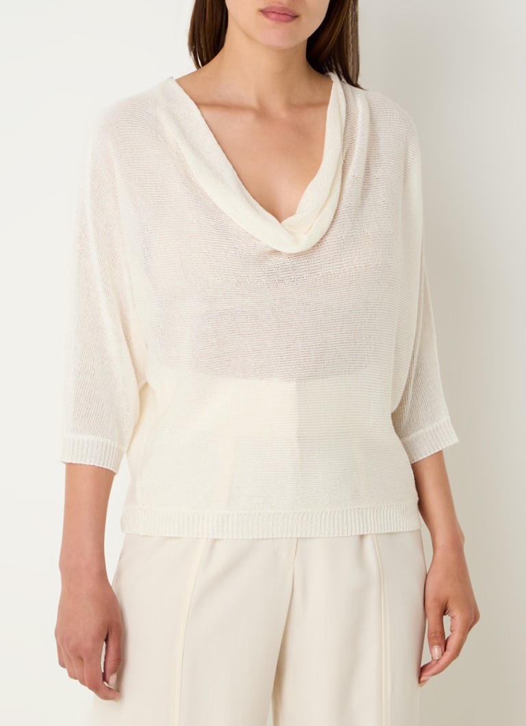 Phase Eight Malti soft-based top με λαιμόκοψη τύπου καταρράκτη