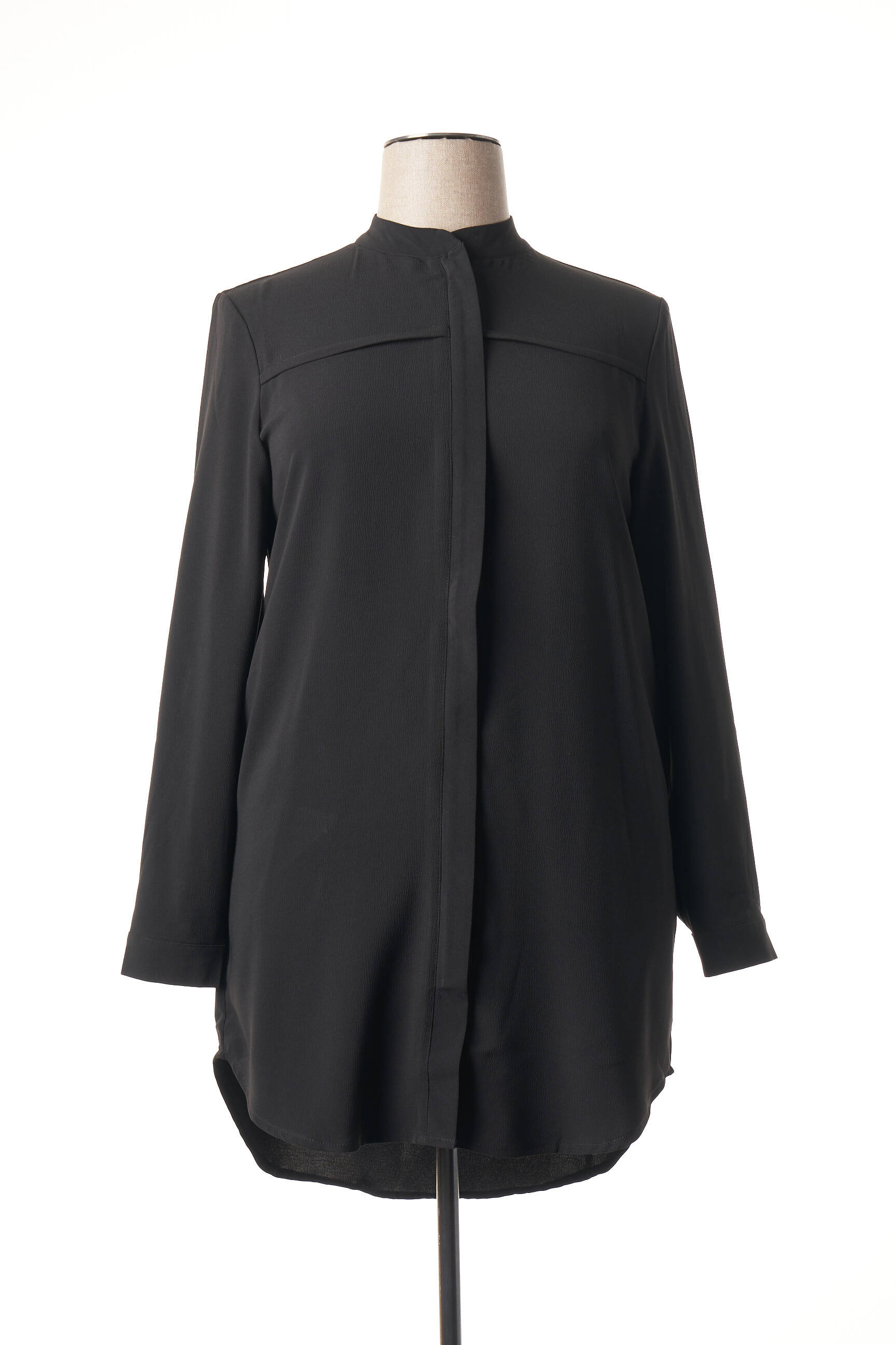 Yuka Tuniquemanchelongue Femme couleur noir