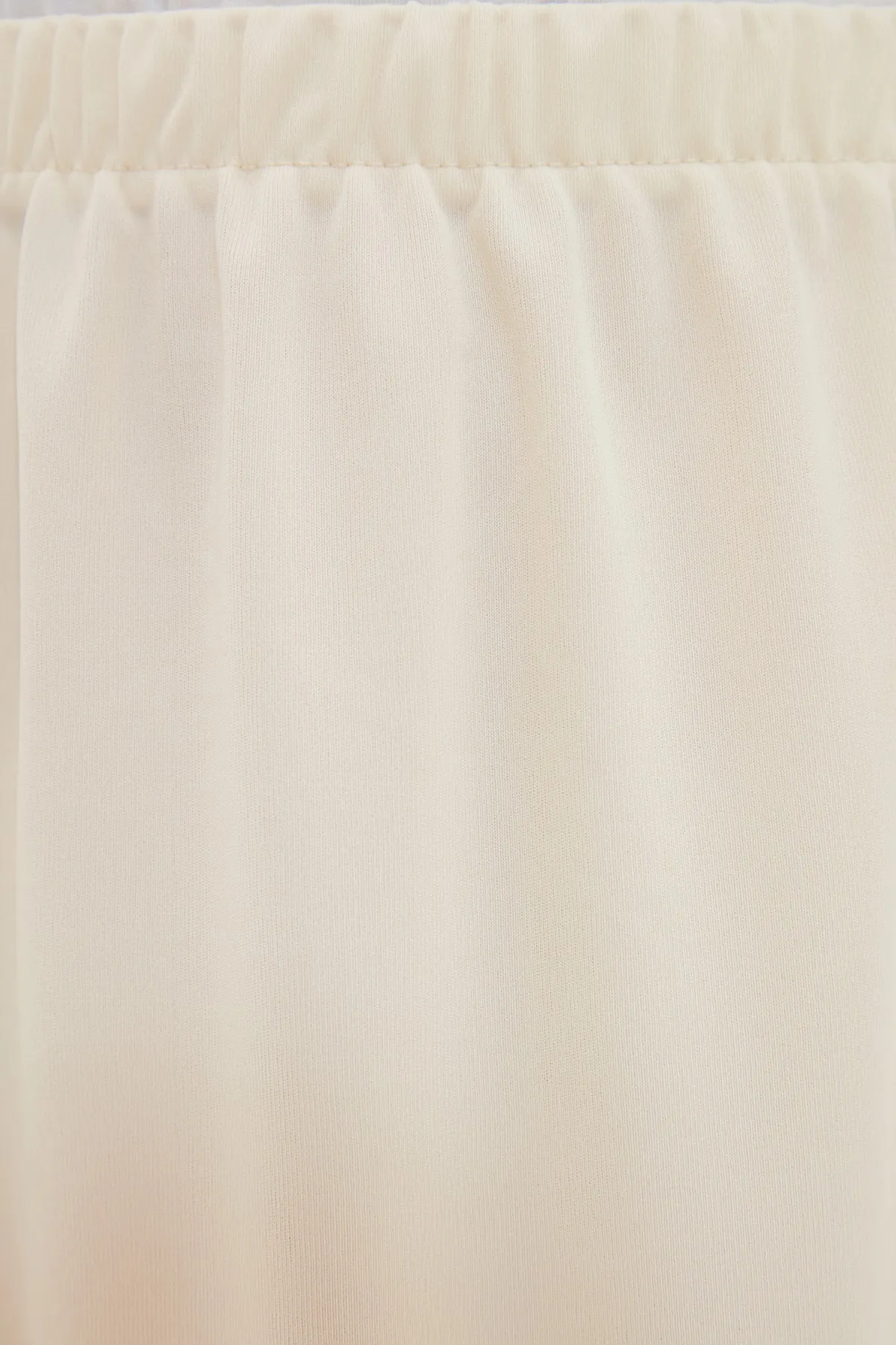 Trendyol Modest  Hautfarbener Rock mit Strickfutter TCTAW22EE0018